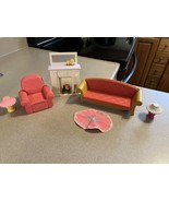 FP Loving Family Dollhouse Furniture Living Room Chair fire little tikes... - $29.65