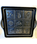 Nordic Ware Cast Aluminum Non Stick English Shortbread Pan 9 x 9 Silver ... - $40.73 CAD