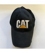 Black Caterpillar CAT Equipment Trucker Twill Diesel Cap Hat Cap Equipment - $14.84