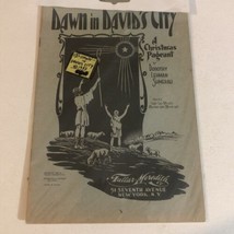 1932 Dawn In David’s City A Christmas Pageant Catalog Vintage Box3 - £4.81 GBP