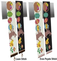 Easter Bracelet patterns,Loom-Even Peyote Stitch,Miyuki Delica-Preciosa,... - $5.00+