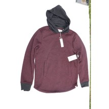 Sovereign Codes Boys Hoodie Burgundy Heathered Long Sleeve Pockets L New - $13.20