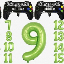 Game On! 9th Birthday Bash - Double the Fun with Game Controller Mylar Balloons - $27.71