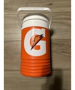 Igloo Gatorade 1/2 Gallon Plastic Drink Cooler Orange and White Legend M... - €12,00 EUR