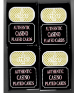 Authentic Lot of 4 Decks of Las Vegas STRAT CASINO Playing Cards - £15.87 GBP