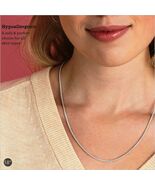 STERLING SILVER ROUND WHEAT CHAIN NECKLACE for Women (Free Shipping)  - $19.95