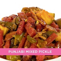 Mixed Pickles 500 gm Home Made Recipe &amp; Taste Punjabi Achar Pickle,Free ... - £23.09 GBP