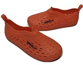 Speedo Youth Water Jelly Shoes Orange Unisex Size 11-12 - $8.64