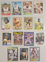 Pittsburgh Pirates Lot of 15 MLB Baseball 1960&#39;s,70&#39;s,80&#39;s,90&#39;s Stargell,Fregosi - £12.07 GBP