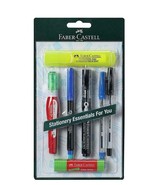 7 Pieces Faber Castell Home Office Stationary Kit Student Gift Global Fun - £17.94 GBP