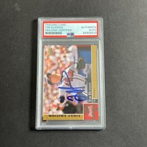 2009 Upper Deck #22 Tim Hudson Signed Card PSA Slabbed Auto Braves - £44.86 GBP