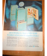 Vintage General Electric Frost Guard Refrigerator Print Magazine Adverti... - £3.94 GBP