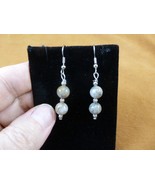 DP1-24-5 REAL DINOSAUR POOP beaded dangle EARRINGS Utah ancient Dino Cop... - $18.99