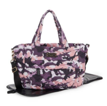 Marc Jacobs Quilted Nylon Camo Diaper Tote Bag Crossbody ~NWT~ Purple Camouflage - £146.37 GBP