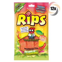 12x Bags Rips Mango Chile Flavor Bite Size Licorice Pieces Fat Free Cand... - $39.30