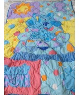 Blue&#39;s Clues Blues Room Silly Seat toddler bed crib blanket quilt FLAW v... - £62.27 GBP