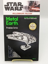 Disney ICONX Star Wars Millennium Falcon Laser Cut 3D Metal Model Kit New - $24.75