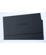 2 x Authentic CHANEL Black Envelope 22cm x 11.5cm Sleeve Envelopes Card ... - £4.62 GBP