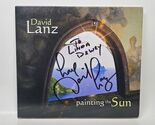 AUTOGRAPHED SIGNED Painting the Sun by David Lanz 2008 Shanatchie 5163 - $365.17 MXN