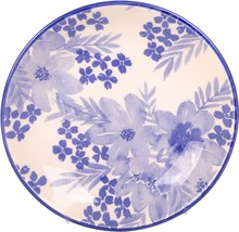 9.5 Inch Blue Garden Pasta Bowl Set of 6 Made in Portugal - $79.14