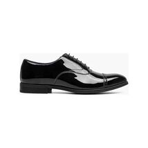 Stacy Adams Concorde II Cap Toe Oxford Tuxedo Shoes Black Patent 25721-004 image 2