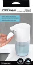 Better Living 70125 Automatic Foam Hand Soap Dispenser, 10-Ounce, White - £22.51 GBP