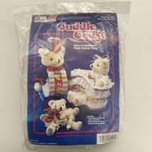 Vintage Westrim Crafts Bear Kit Cuddle Crafts Style no 9721 Medium sized - $11.75