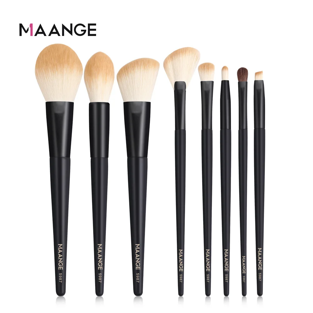 Keup brushes set for cosmetics foundation blush powder eyeshadow kabuki blending makeup thumb200