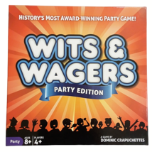 Wits &amp; Wagers Party Edition Board Game Family Friends Fun 2017 Complete Ages 8+ - £14.75 GBP