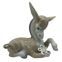 Lladro Retired Donkey in Love #4524 Porcelain Spain Valentine&#39;s Day - £59.95 GBP