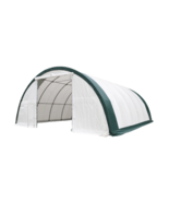 Heavy Duty W30&#39;xL65&#39;xH15&#39; Single Truss Arch Storage Shelter | 11oz PE. - $222,120.26 MXN