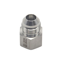 HFS 3/8&quot; Female SAE to 1/2&quot; Male JIC Reducer Adapter Stainless Steel 304 - £17.29 GBP