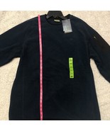 NordicTrack Blue Mens Pullover Sweater Brushed Mesh Size L  Pocket on Sl... - $15.24
