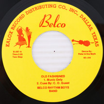 Belco Rhythm Boys Band - Old Fashioned/Lazy River - 45 rpm Record B-267 - $26.76
