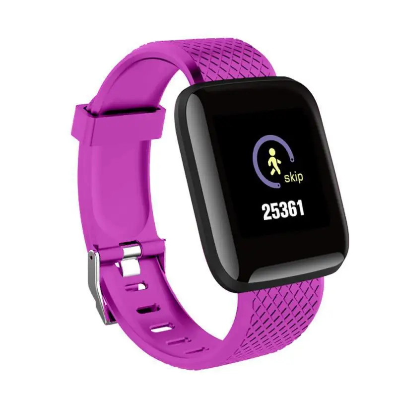 116plus Smart Watch Men Women Bluetooth Connected Phone Music Fitness Sp... - £12.29 GBP