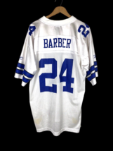 Marion Barber III Jersey #24 Large On Field Reebok Onfield White Dallas ... - $186.69