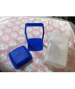 NEW WITHOUT PACKAGING TUPPERWARE LARGE PICK A DELI SHEER WITH BLUE - $348.95 MXN