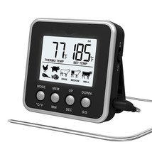 Digital Meat Thermometer for Cooking and Grilling, Kitchen Food Candy Oven BBQ - £17.77 GBP