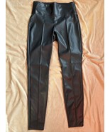Nine West Women Black Faux Leather Leggings Size XS - $21.88 CAD