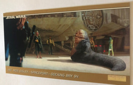 Star Wars Widevision Trading Card 1997 #26 Tatooine Mos Eisley Spaceport - £1.95 GBP