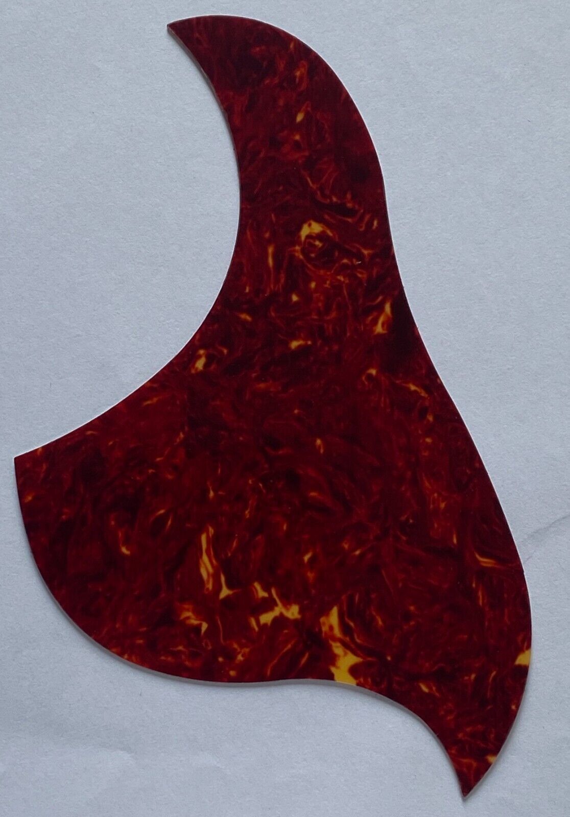 For Yamaha APX-6A  Acoustic Guitar Self-Adhesive Acoustic Pickguard Red Tortoise - $14.89