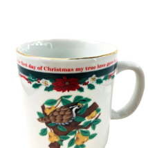 Tienshan Deck The Halls 1st Day Of Christmas Coffee Mug Partridge Pear T... - £8.47 GBP