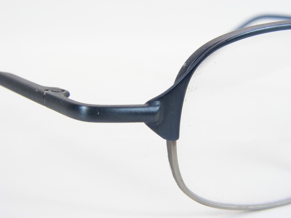 Vintage ZEA YM5 06 Matt Blue RARE EYEGLASSES GLASSES FRAME 40-25-135mm Italy Item image 6