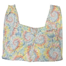 Koolaburra By Ugg Womens Pajama Pants Multicolor 1X Tie Die Drawstring Knit - $18.81
