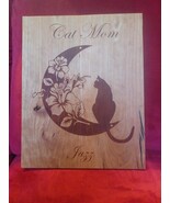&quot;Cat Mom&quot; wall plaque for your favorite crazy cat lady! - $33.98 CAD