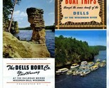 Fred Harvey Boat Trips Through the Dells of the Wisconsin River  Brochur... - $31.64
