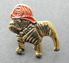 FIRE FIGHTER FIRE SERVICE DOG MACK LAPEL PIN BADGE 7/8 INCH - £4.50 GBP