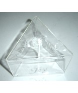  Glass Triangle Shaped Love Joy and Peace Oil Lamp - £20.07 GBP