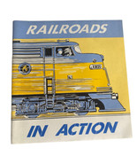 Vintage RAILROADS IN ACTION Booklet 1967 - $8.90