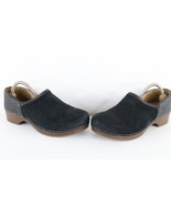 Dansko Womens EU 41 US 10.5 11 Faded Suede Leather Clogs Mary Janes Shoe... - $69.25